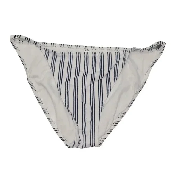 George Striped Bikini Bottom - Picture 1 of 4